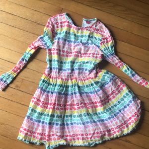 Fun Mini Boden Rainbow Dress